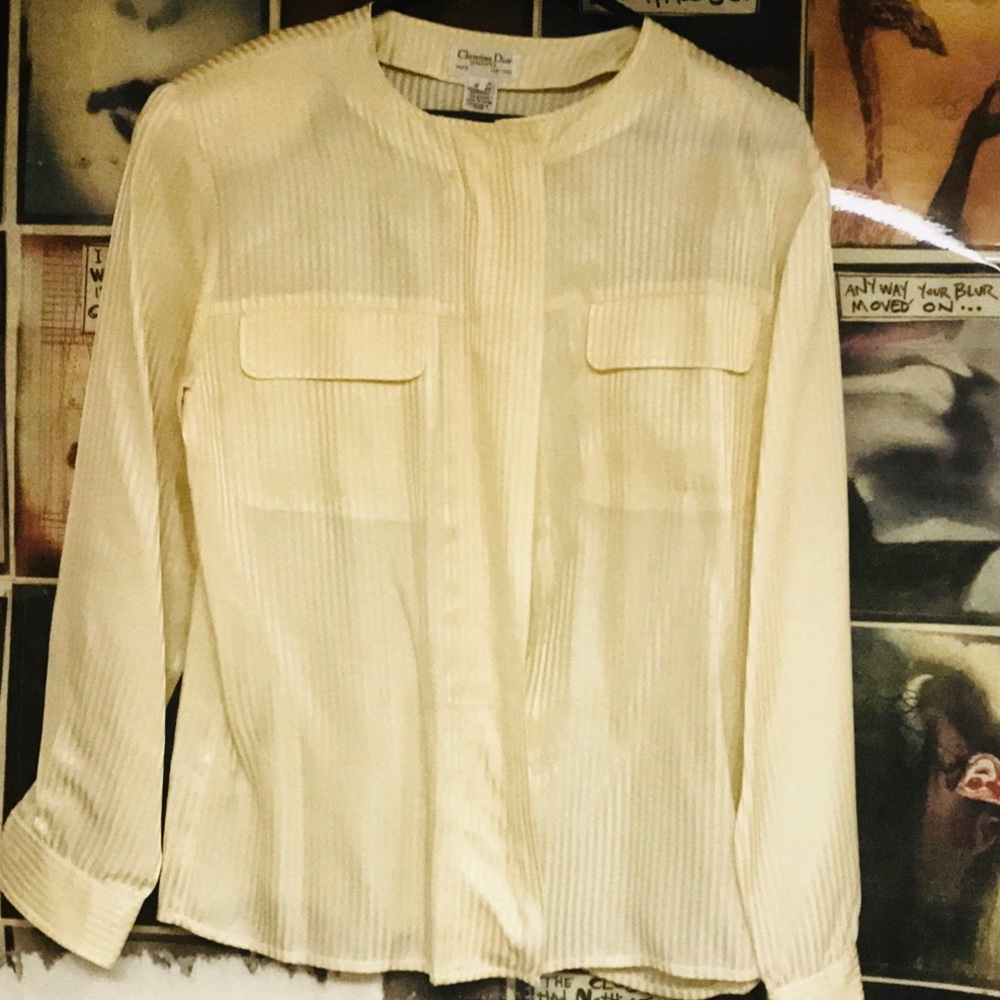 Christian Dior Silk Blouse - Picture 2 of 6